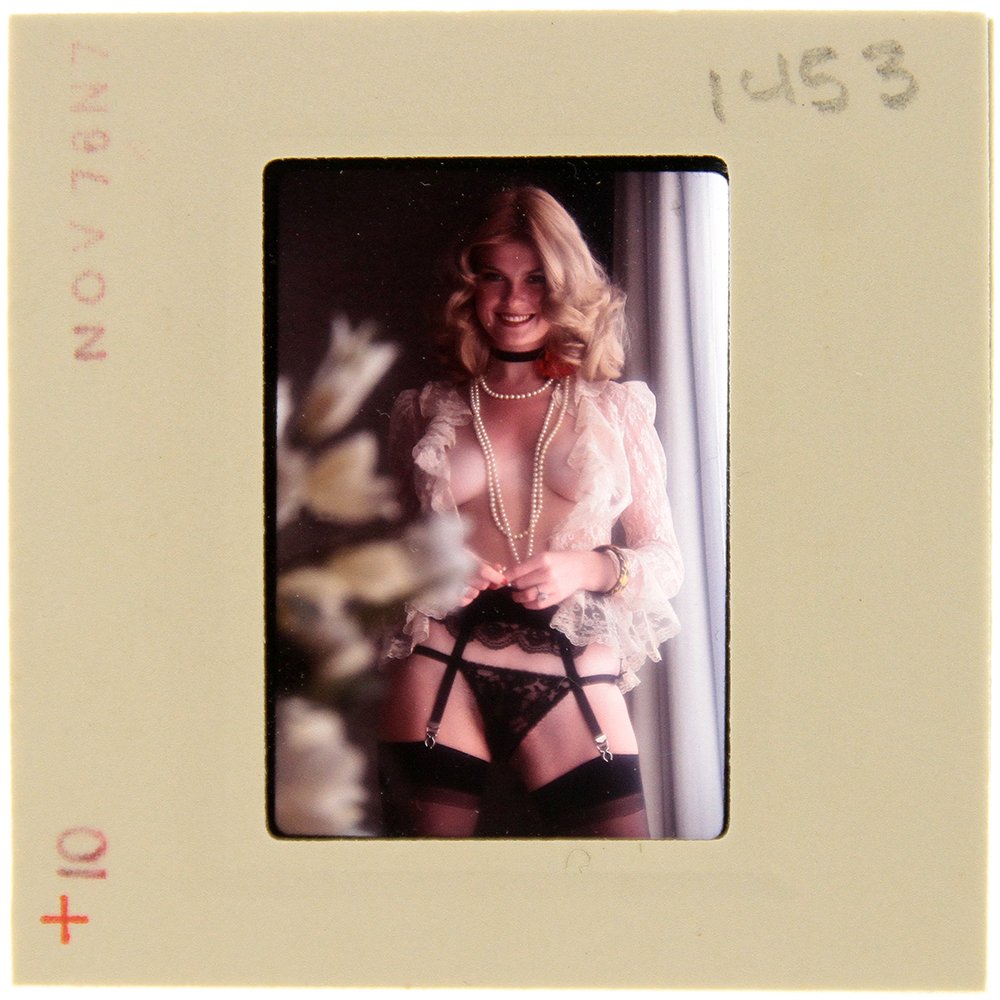 Original 35mm Jolanta Von Zmuda 1976 by Guccione: An Original 35mm slide of Jolanta Von Zmuda taken in November 1976 by photographer Bob Guccione Model:<