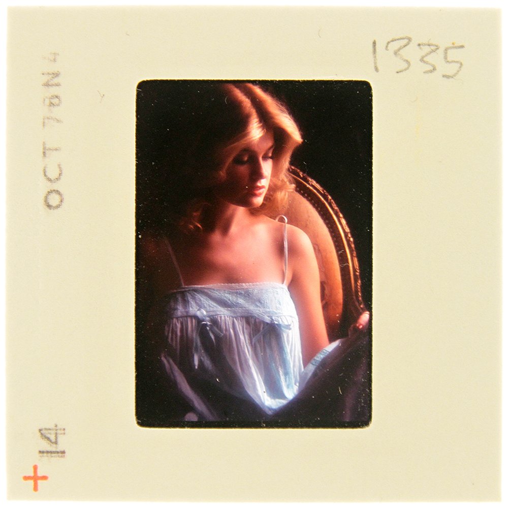 Original 35mm Jolanta Von Zmuda 1976 by Guccione: An Original 35mm slide of Jolanta Von Zmuda taken in November 1976 by photographer Bob Guccione Model:<