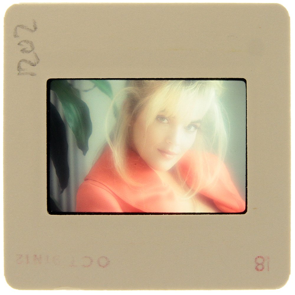 Original 35mm Brandy Ledford 1992 by Bob Guccione: Original nude, erotic, 35mm slide features Brandy Ledford taken by Bob Guccione in 1992. Print and/or markings on the slide mount are original.