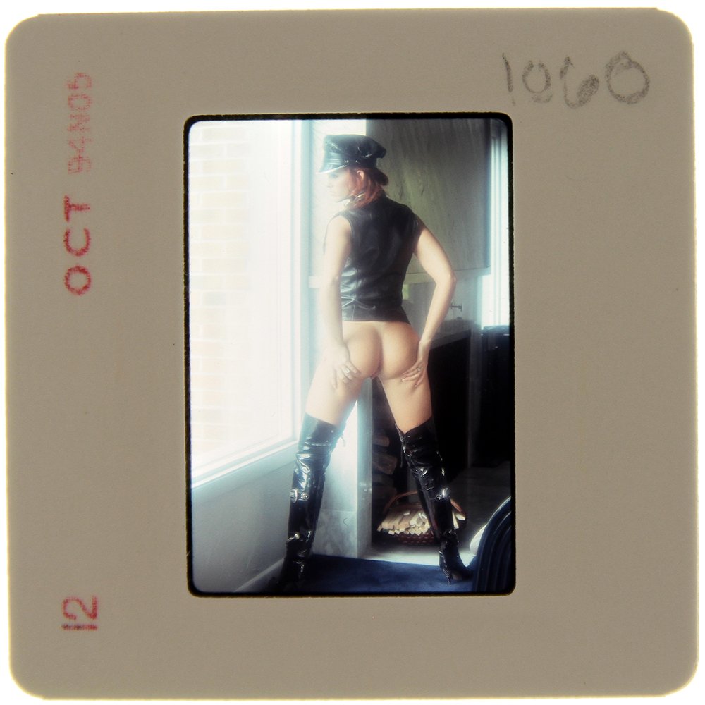 Original 35mm Gina LaMarca 1984 by Bob Guccione: An Original 35mm slide of Gina LaMarca taken in October 1994 by photographer Bob Guccione Model: S