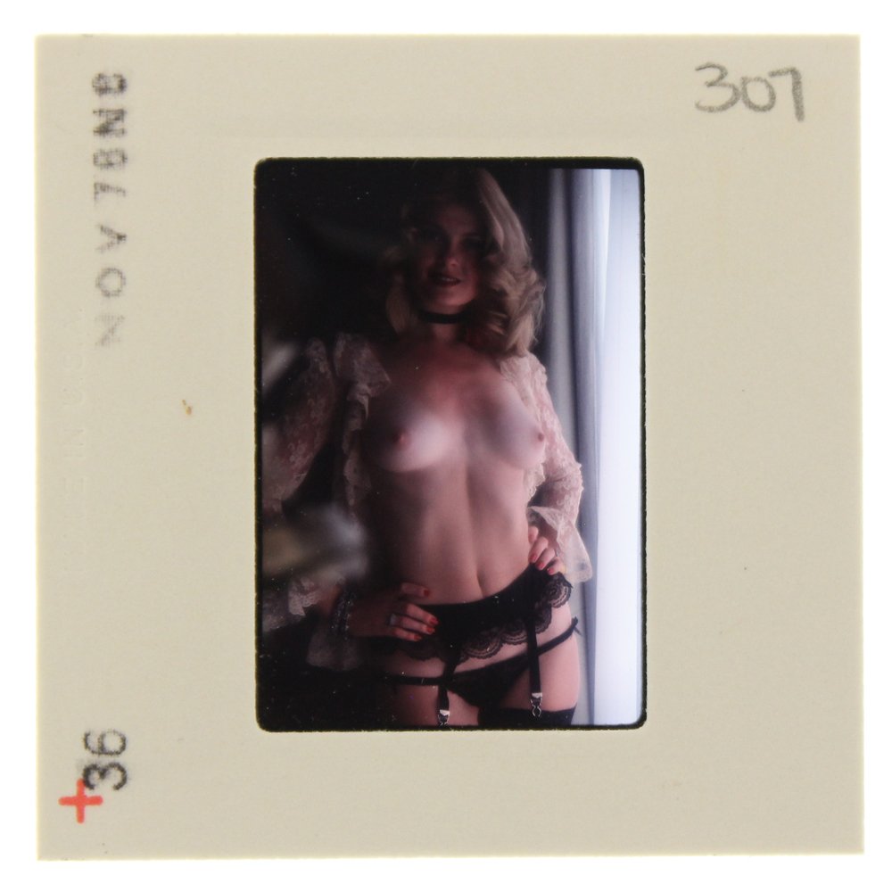 Original 35mm Jolanta Von Zmuda 1976 by Guccione: An Original 35mm slide of Jolanta Von Zmuda taken in November 1976 by photographer Bob Guccione Model:<