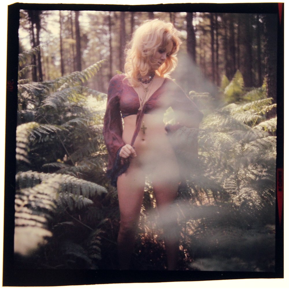 Original 120mm Angela Adams 1972 by Bob Guccione: Original nude, erotic, 120mm transparency features Angela Adams taken by Bob Guccione in 1972. Model: Angela Adams,