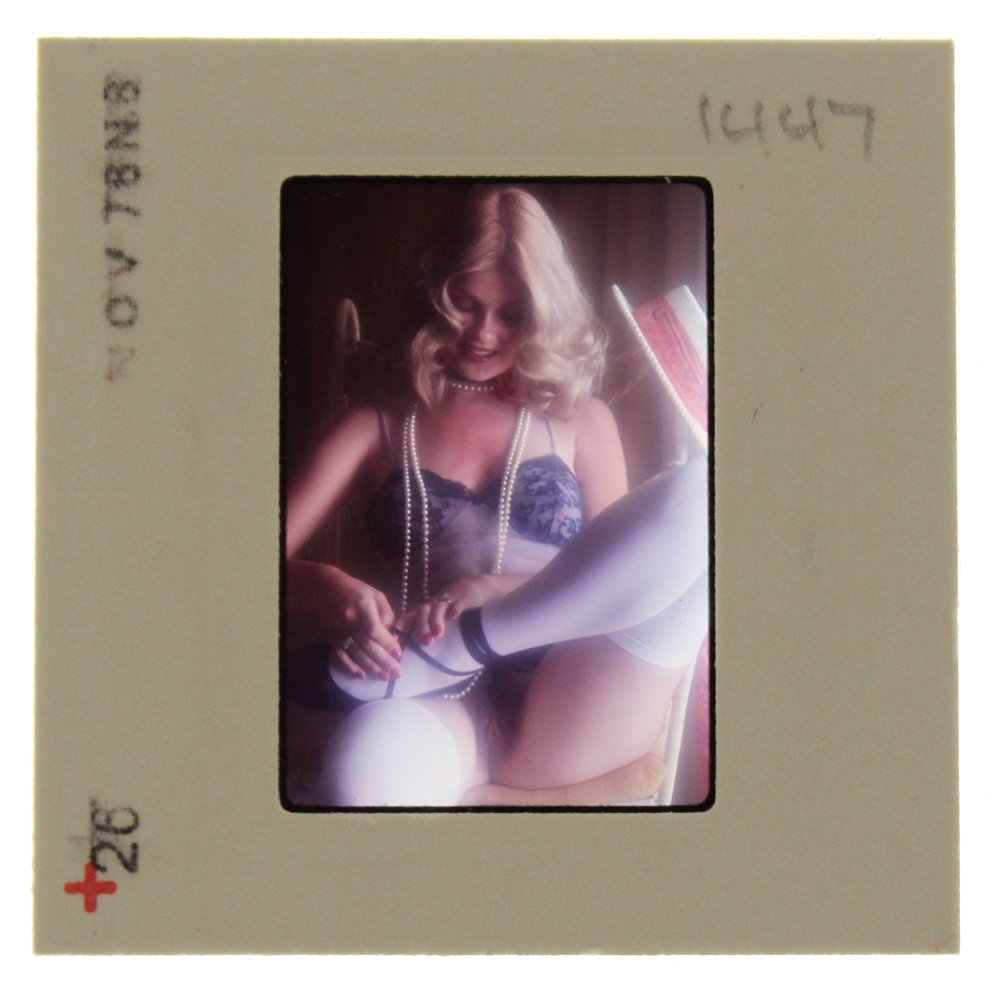 Original 35mm Jolanta Von Zmuda 1976 by Guccione: Original 35mm slide of Jolanta Von Zmuda taken in November 1976 by photographer Bob Guccione.Model: At 22, Jolanta