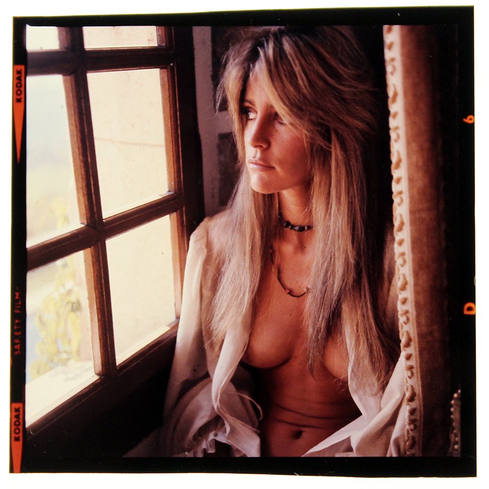 Original 120mm Lynn Partington 1970's by Bob Guccione: Original nude, erotic, 120mm transparency features Lynn Partington, by Bob Guccione ca. 1970's.Model: Before Lynn P