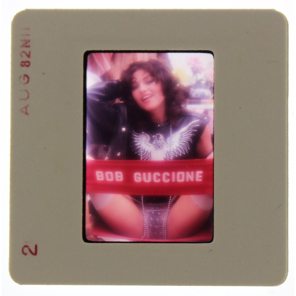 Original 35mm Ava Monet 1982 By Bob Guccione: Original nude, erotic, 35mm slide features Ava Monet, aka Anna Fraley, taken by Bob Guccione in 1982. Subject: