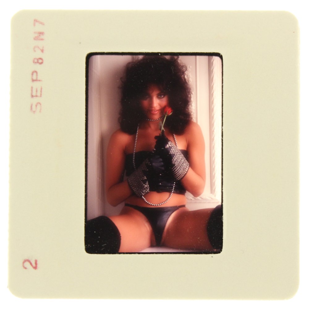 Original 35mm Ava Monet 1982 By Bob Guccione: Original nude, erotic, 35mm slide features Ava Monet, aka Anna Fraley, taken by Bob Guccione in 1982. Subject: