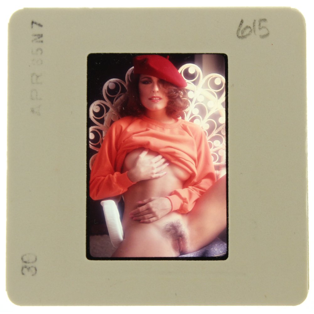 Original 35mm Angela Nicholas 1985 By Bob Guccione: Original 35mm slide of Angela Nicholas taken in April 1985 by photographer Bob Guccione Model: Angela Nicholas' col