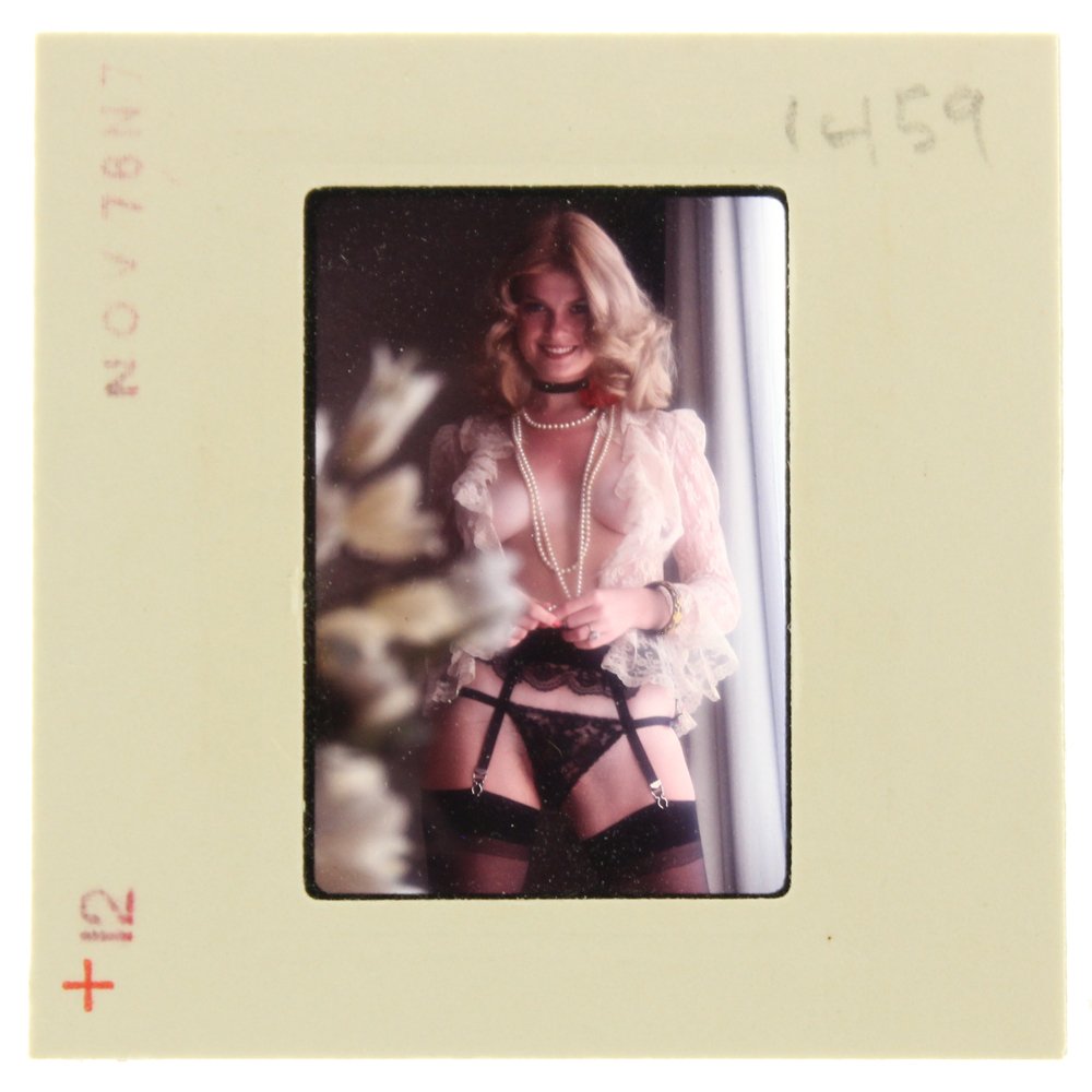 Original 35mm Jolanta Von Zmuda 1976 by Guccione: Original 35mm slide of Jolanta Von Zmuda taken in November 1976 by photographer Bob Guccione.Model: At 22, Jolanta