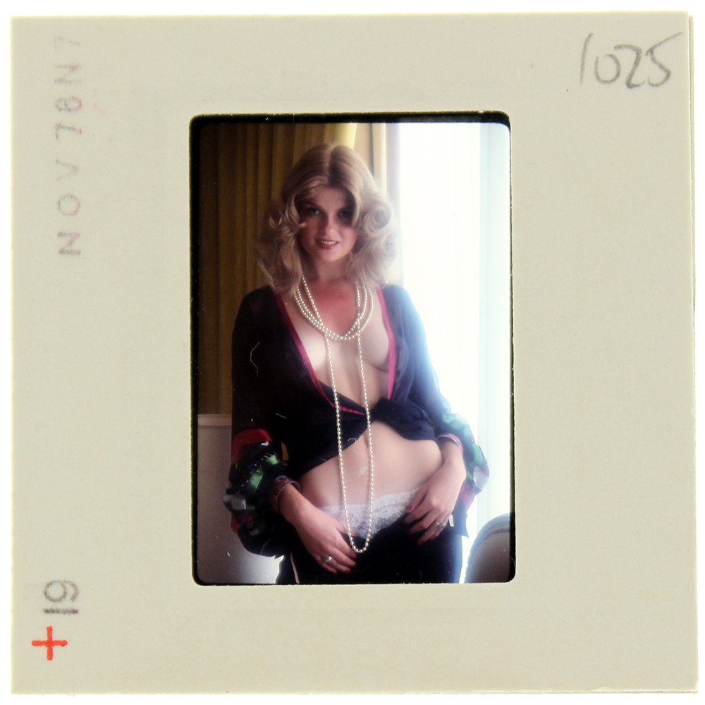 Original 35mm Jolanta Von Zmuda 1976 by Guccione: Original 35mm slide of Jolanta Von Zmuda taken in November 1976 by photographer Bob Guccione.Model: At 22, Jolanta