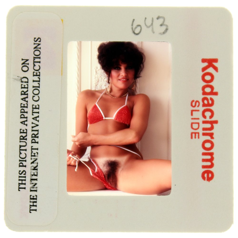 Published Orig 35mm Ava Monet 1982 By Bob Guccione: Published original nude, erotic, 35mm slide features Ava Monet, aka Anna Fraley, taken by Bob Guccione in 1982. Subject: