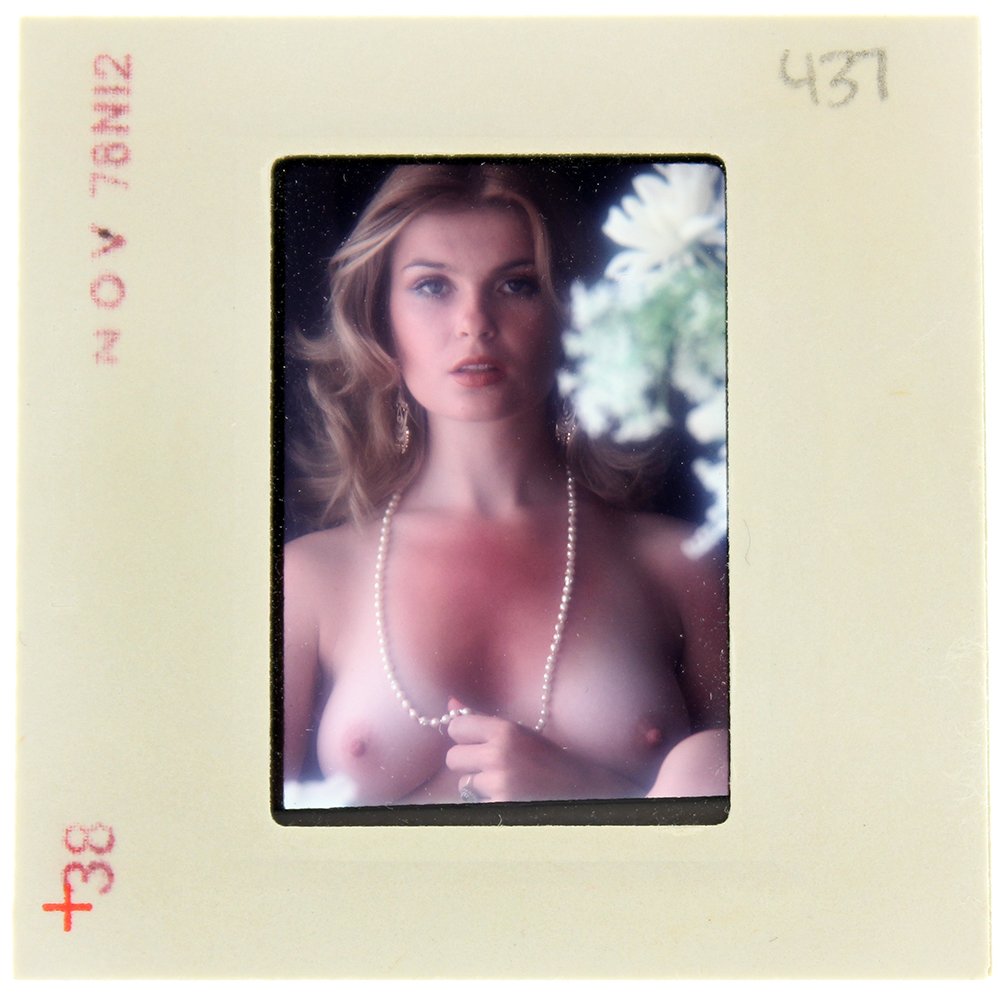 Original 35mm Jolanta Von Zmuda 1976 by Guccione: Original 35mm slide of Jolanta Von Zmuda taken in November 1976 by photographer Bob Guccione.Model: At 22, Jolanta