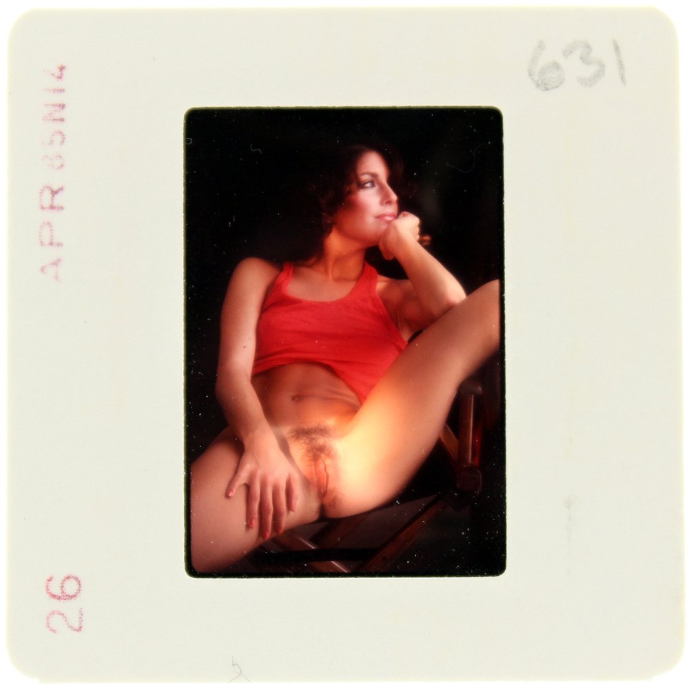 Original 35mm Angela Nicholas 1985 By Bob Guccione: Original 35mm slide of Angela Nicholas taken in April 1985 by photographer Bob Guccione Model: Angela Nicholas' col