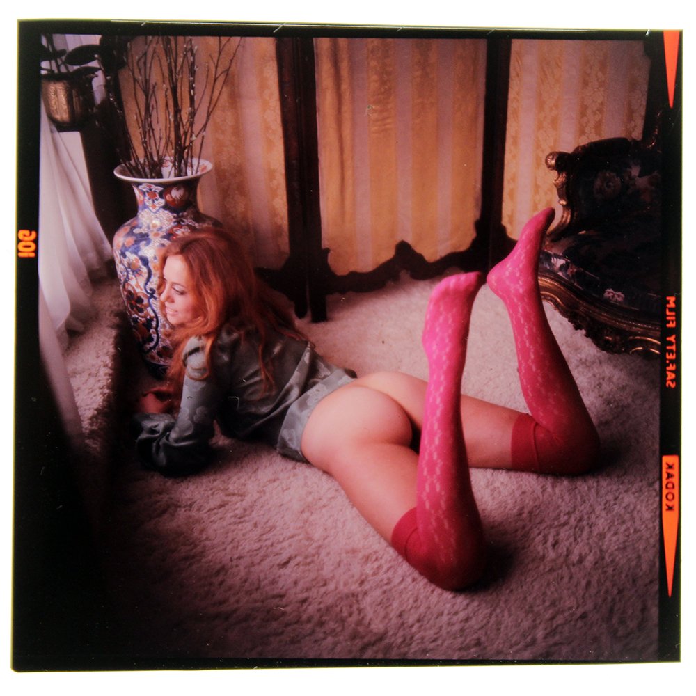 Marian Maylam 1972 120mm By Bob Guccione: Original 120mm Transparency of Marian Maylam taken in 1972 by photographer Bob Guccione.Model: Marian Maylam is a c