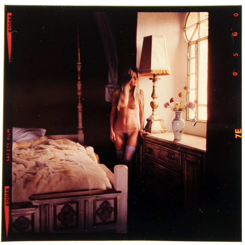 Lynn Partington 1970's 120mm By Bob Guccione: Original nude, erotic, 120mm transparency features Lynn Partington, by Bob Guccione ca. 1970's.Model: Before Lynn P