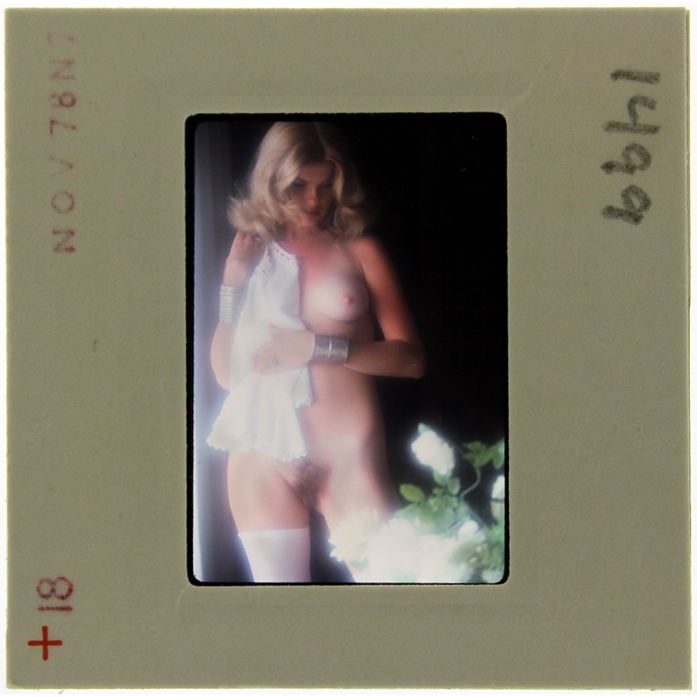 Jolanta Von Zmuda 1976 35mm By Guccione: Original 35mm slide features Jolanta Von Zmuda taken by Bob Guccion in 1976. Model: At 22, Jolanta Von Zmuda i