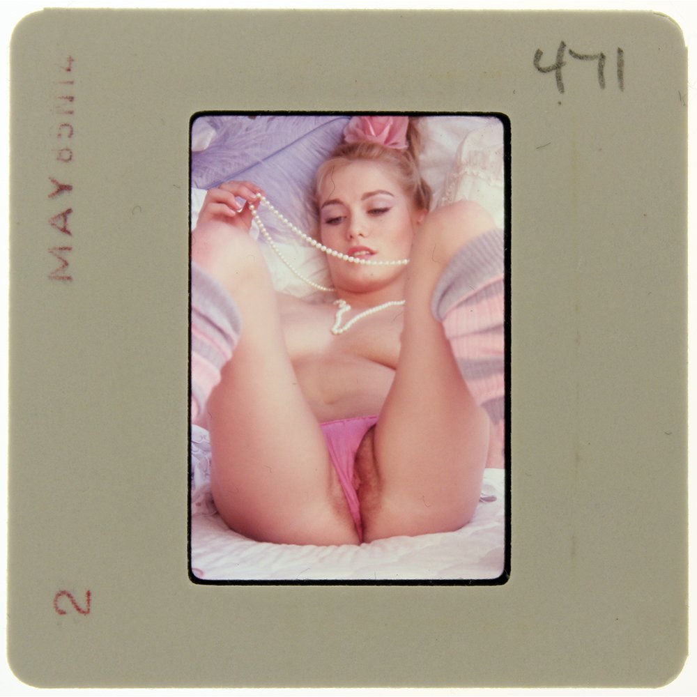 Janice Martin 1985 35mm By Bob Guccione: Original 35mm slide features Janice Martin taken by Bob Guccione in 1985.Model: There's not a lot of information ab