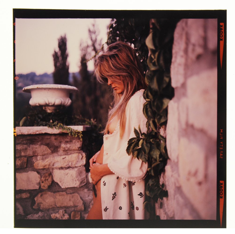 Lynn Partington 1970's 120mm By Bob Guccione: Original 120mm transparency features Lynn Partington, by Bob Guccione ca. 1970's.Model: Before Lynn Partington pose