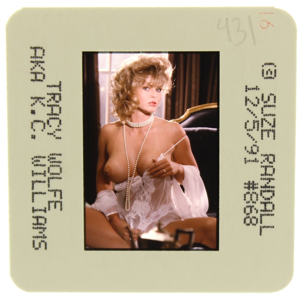 Tracy Wolfe 1991 35mm By Suze Randall: Original 35mm slide features Tracy Wolfe taken by Suze Randall in 1991.Subject: Californian native, Tracy Wolfe, al