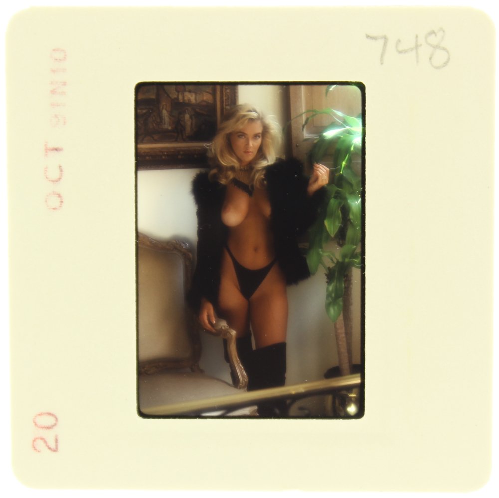 Brandy Ledford 1991 35mm By Bob Guccione: Original 35mm slide features Brandy Ledford taken by Bob Guccione in 1991.Subject: Brandy Ledford, also known as Ji