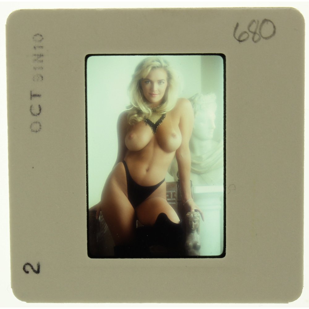 Brandy Ledford 1991 35mm By Bob Guccione: Original 35mm slide features Brandy Ledford taken by Bob Guccione in 1991.Subject: Brandy Ledford, also known as Ji