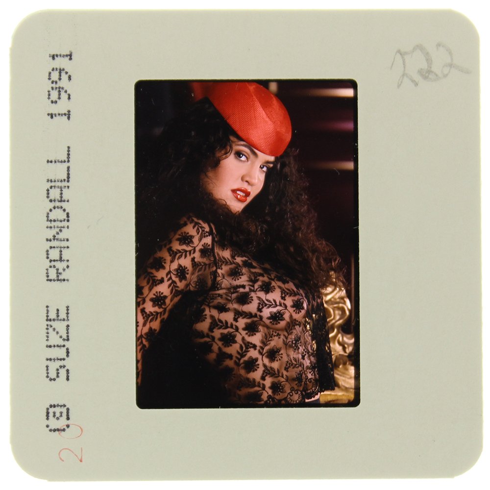 Jami Dion 1991 35mm By Suze Randall: Original 35mm slide features Jami Dion by Suze Randall in 1991.Subject: Dark haired, mysterious beauty Jami Dion ha