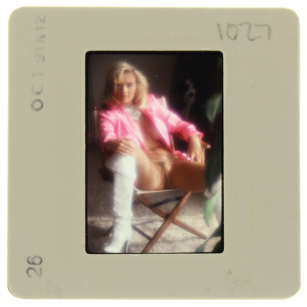 Brandy Ledford 1991 35mm By Bob Guccione: Original 35mm slide features Brandy Ledford taken by Bob Guccione in 1991.Subject: Brandy Ledford, also known as Ji