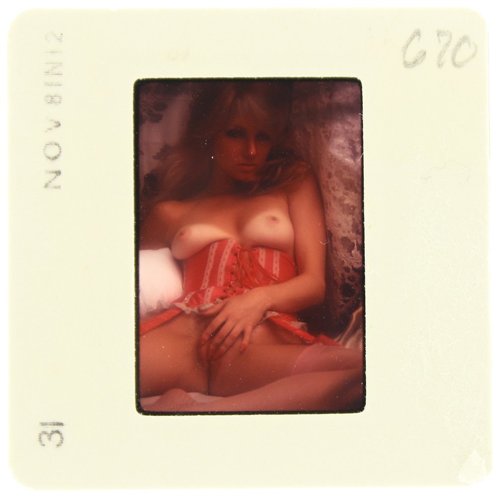 DiVina Celeste 1981 35mm By Bob Guccione: Original 35mm slide features DiVina Celeste taken by Bob Guccione in 1981.Subject: When Penthouse Vice-Chairman Kat