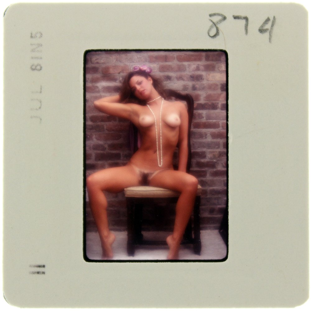 Sheila Kennedy 1981 35mm By Bob Guccione: Original 35mm slide features Sheila Kennedy taken by Bob Guccione in 1981. Subject: Penthouse Pet Sheila Kenned