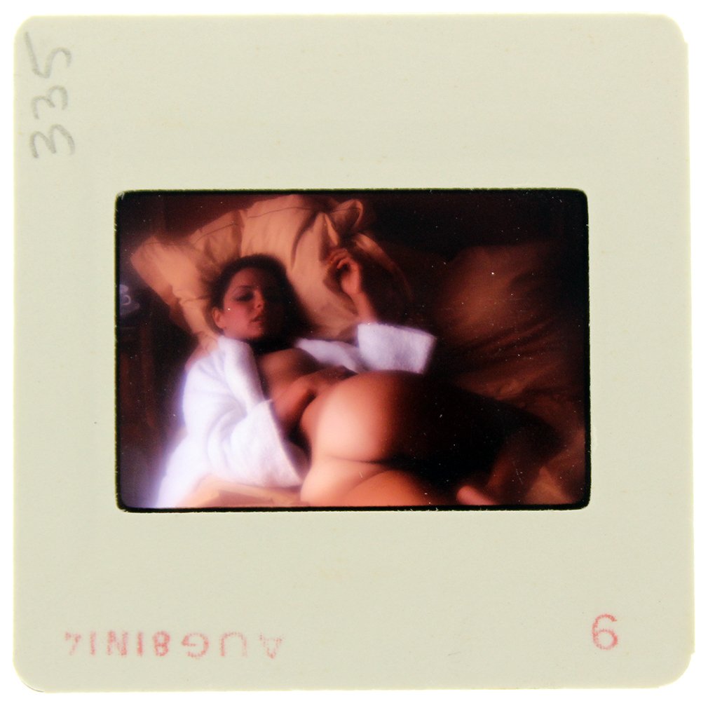 Sheila Kennedy 1981 35mm By Bob Guccione: Original 35mm slide features Sheila Kennedy taken by Bob Guccione in 1981. Subject: Penthouse Pet Sheila Kenned