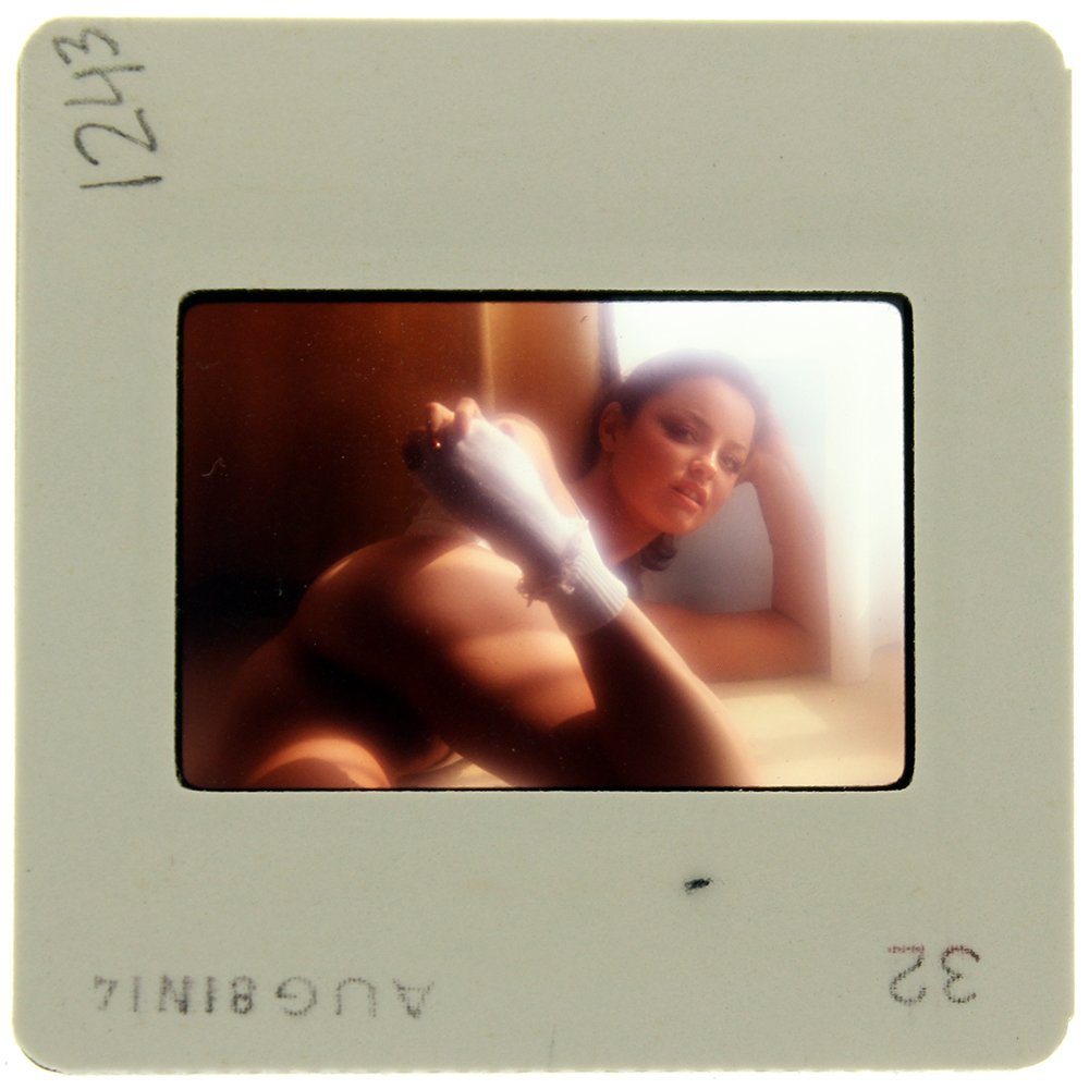 Sheila Kennedy 1981 35mm By Bob Guccione: Original 35mm slide features Sheila Kennedy taken by Bob Guccione in 1981. Subject: Penthouse Pet Sheila Kenned
