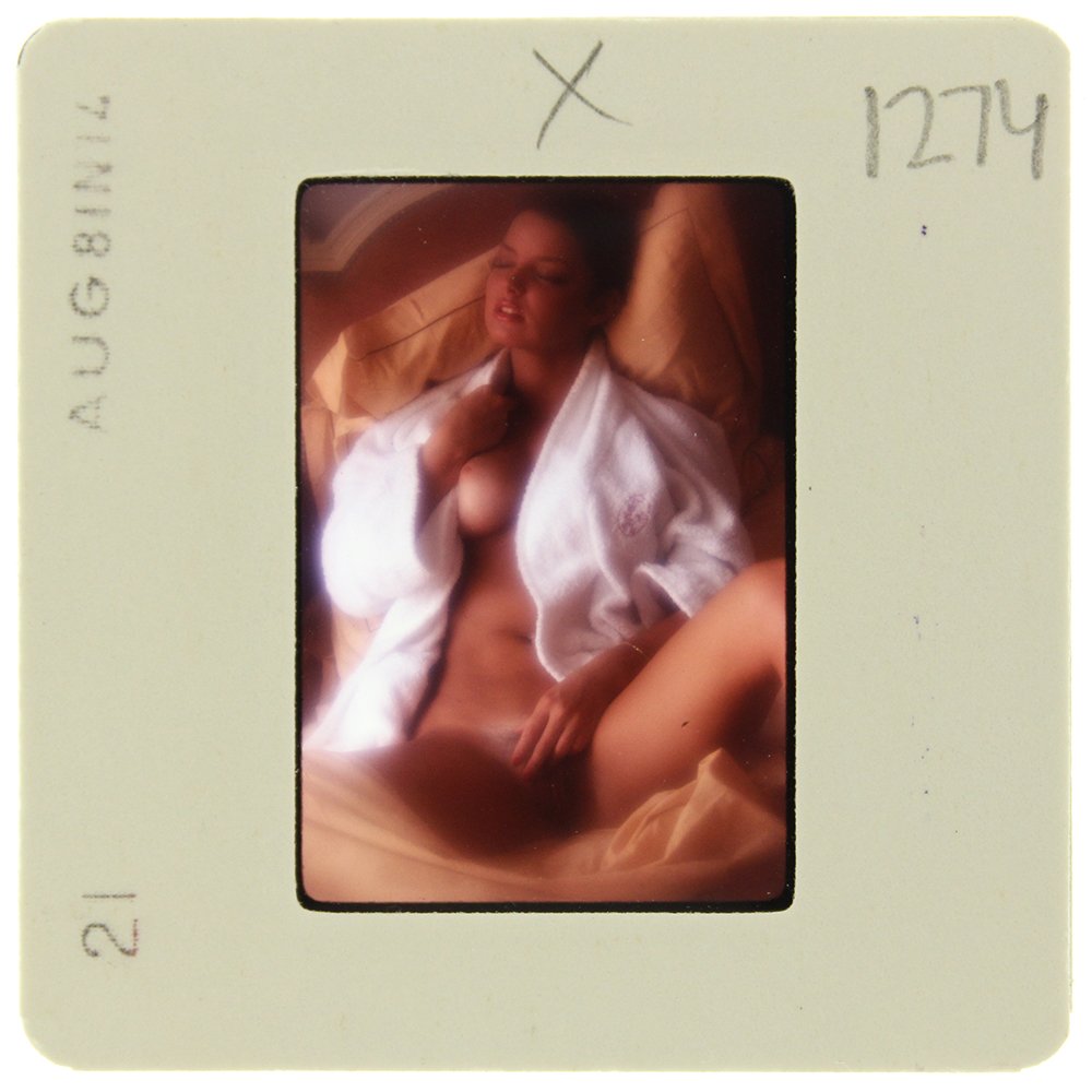 Sheila Kennedy 1981 35mm By Bob Guccione: Original 35mm slide features Sheila Kennedy taken by Bob Guccione in 1981. Subject: Penthouse Pet Sheila Kenned