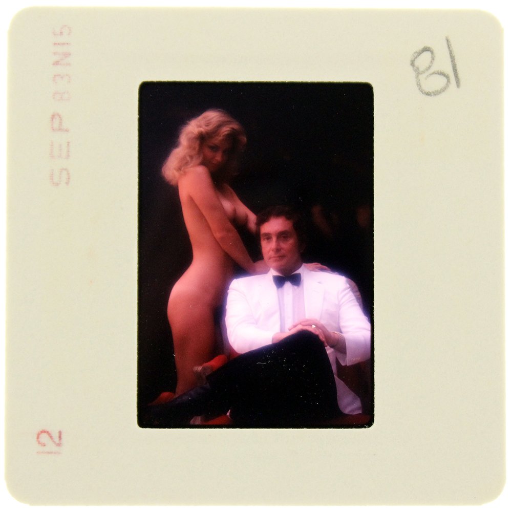 Sheila Kennedy 1983 35mm By Bob Guccione: Original 35mm slide features Sheila Kennedy taken by Bob Guccione in 1983. Subject: Penthouse Pet Sheila Kenned