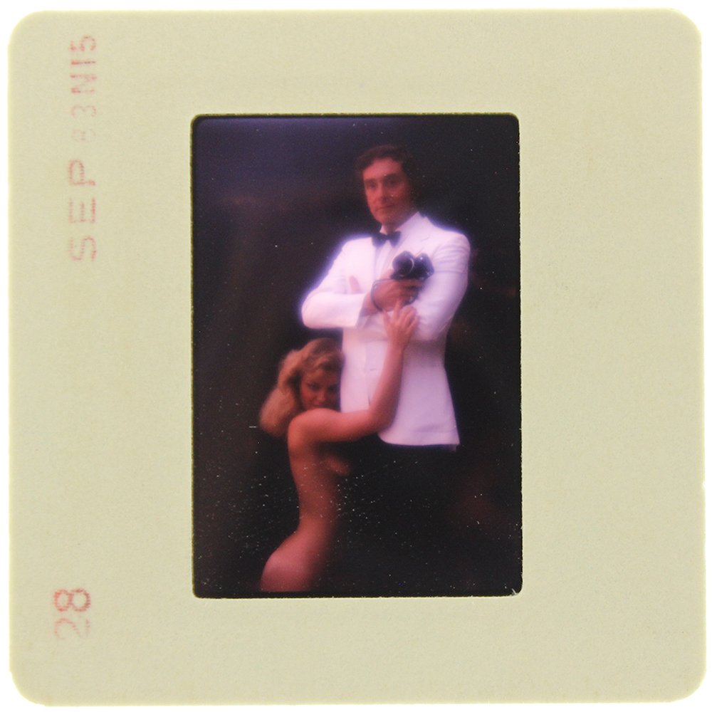 Sheila Kennedy 1983 35mm By Bob Guccione: Original 35mm slide features Sheila Kennedy taken by Bob Guccione in 1983. Subject: Penthouse Pet Sheila Kenned
