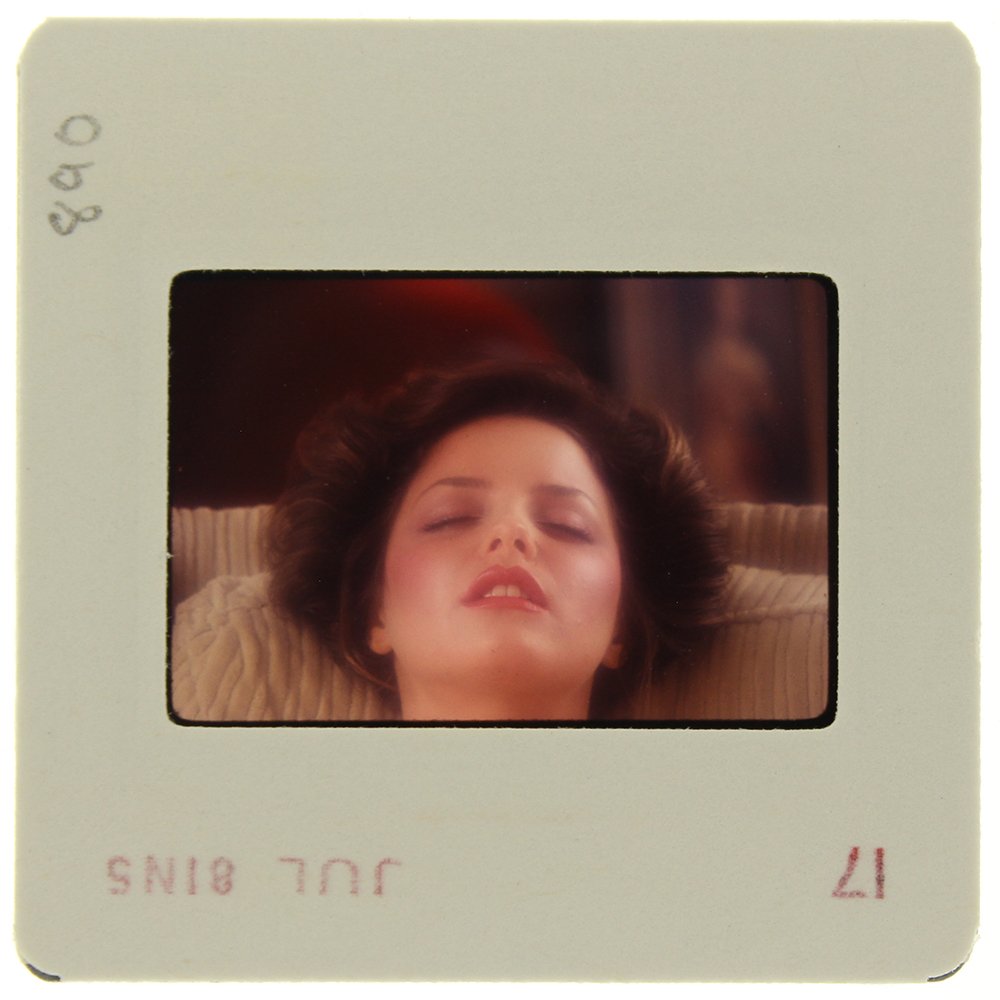 Sheila Kennedy 1981 35mm By Bob Guccione: Original 35mm slide features Sheila Kennedy taken by Bob Guccione in 1981. Subject: Penthouse Pet Sheila Kenned