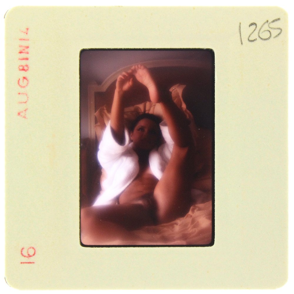 Sheila Kennedy 1981 35mm By Bob Guccione: Original 35mm slide features Sheila Kennedy taken by Bob Guccione in 1981. Subject: Penthouse Pet Sheila Kenned
