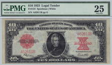 Fr. 123 1923 $10 Legal Tender