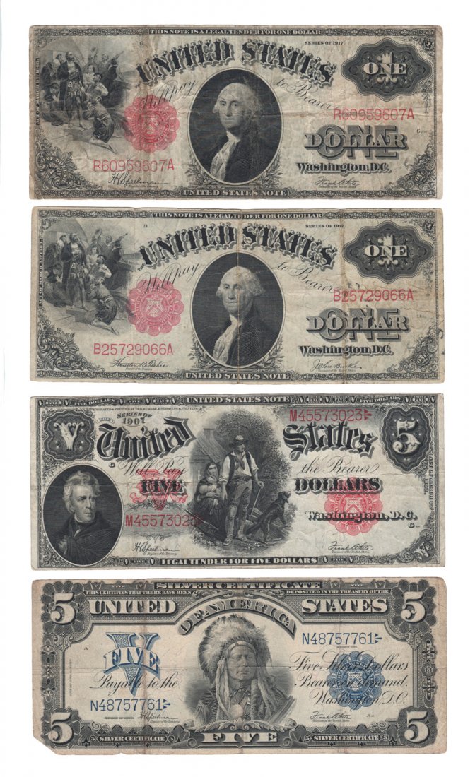 Group Lot - (4) Various Large Size Type (1 of 2)