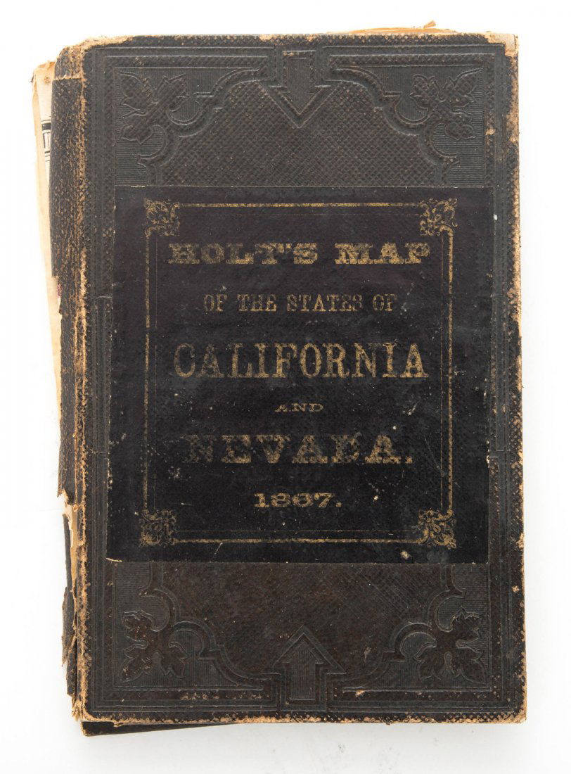 1867 Map of California and Nevada (1 of 10)