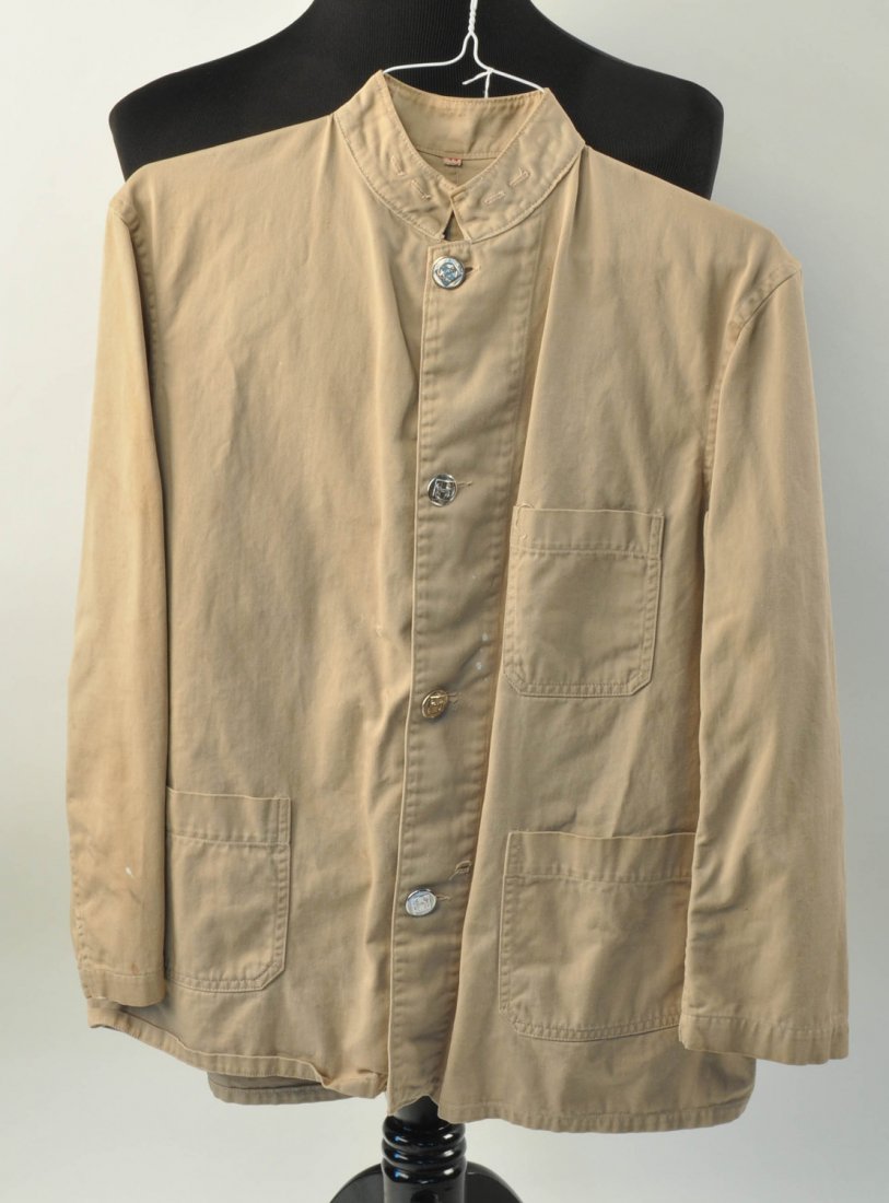 Santa Fe Railroad Khaki Uniform Jacket, Size 44 (1 of 2)