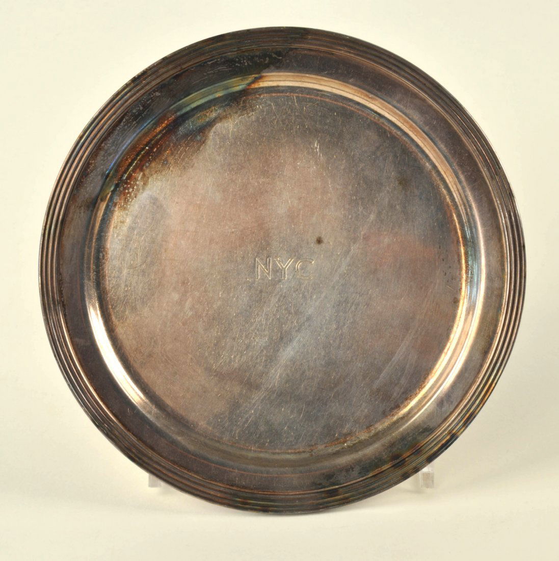 New York Central Railroad Silver Platter (1 of 2)