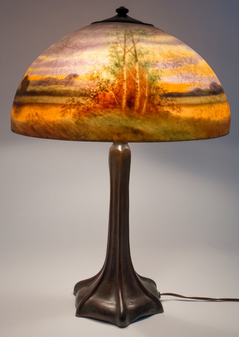 Handel Landscape Table Lamp #6961 (1 of 10)