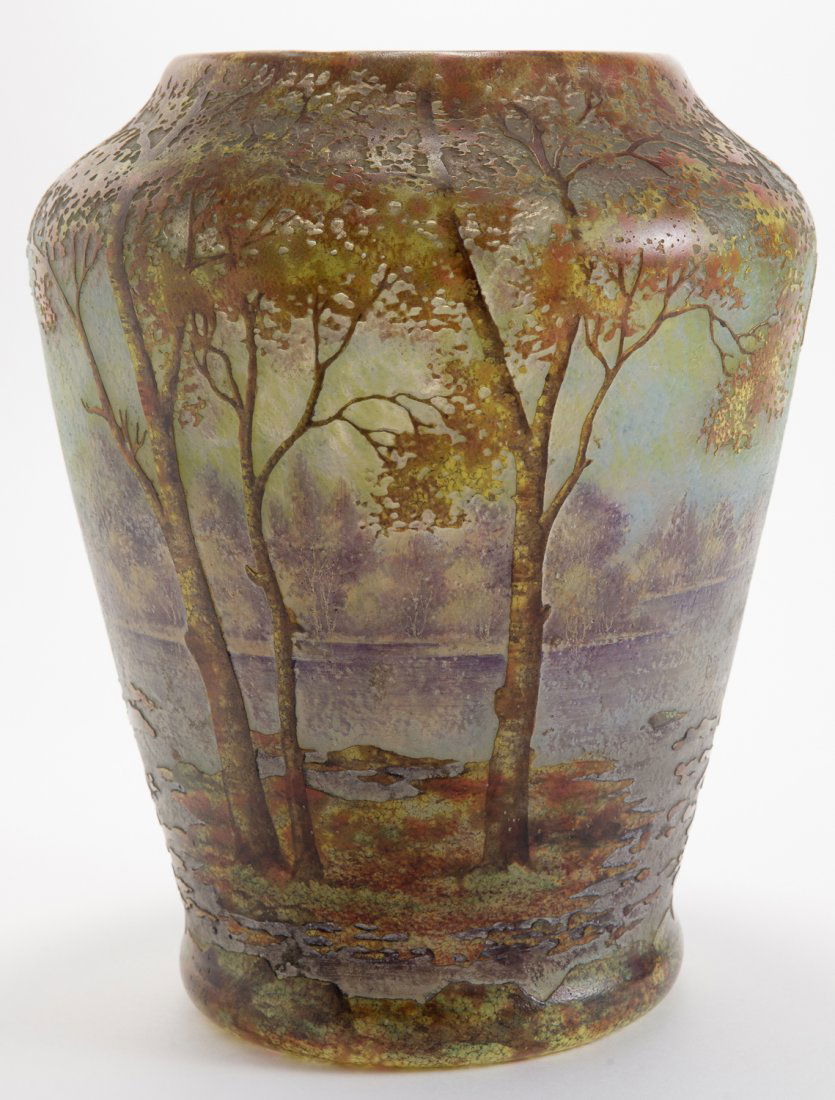 Daum Nancy Fall Landscape Vase (1 of 8)