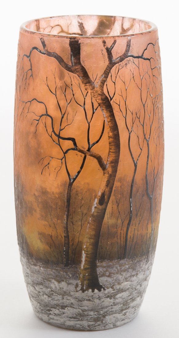 Daum Nancy Winter Tumbler Vase (1 of 6)