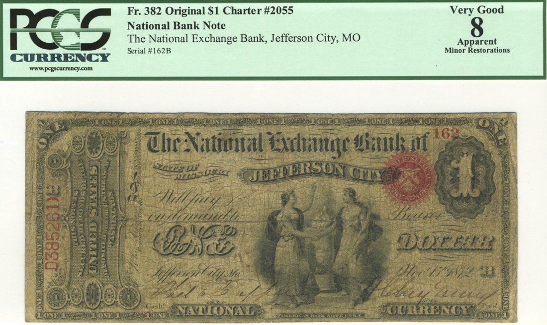 Jefferson City, MO - Ch. 2055 - $1 Original Series (1 of 2)