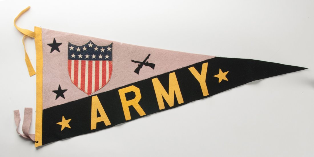 US Army Felt Pennant (1 of 3)