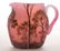 Daum Nancy Purple Landscape Pitcher