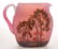 Daum Nancy Purple Landscape Pitcher - 2