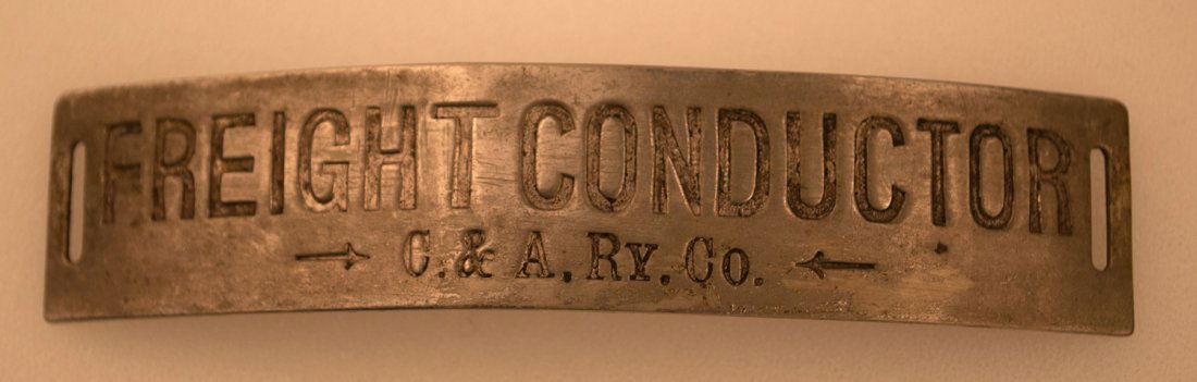 C&A Railway Freight Conductor Badge (1 of 2)