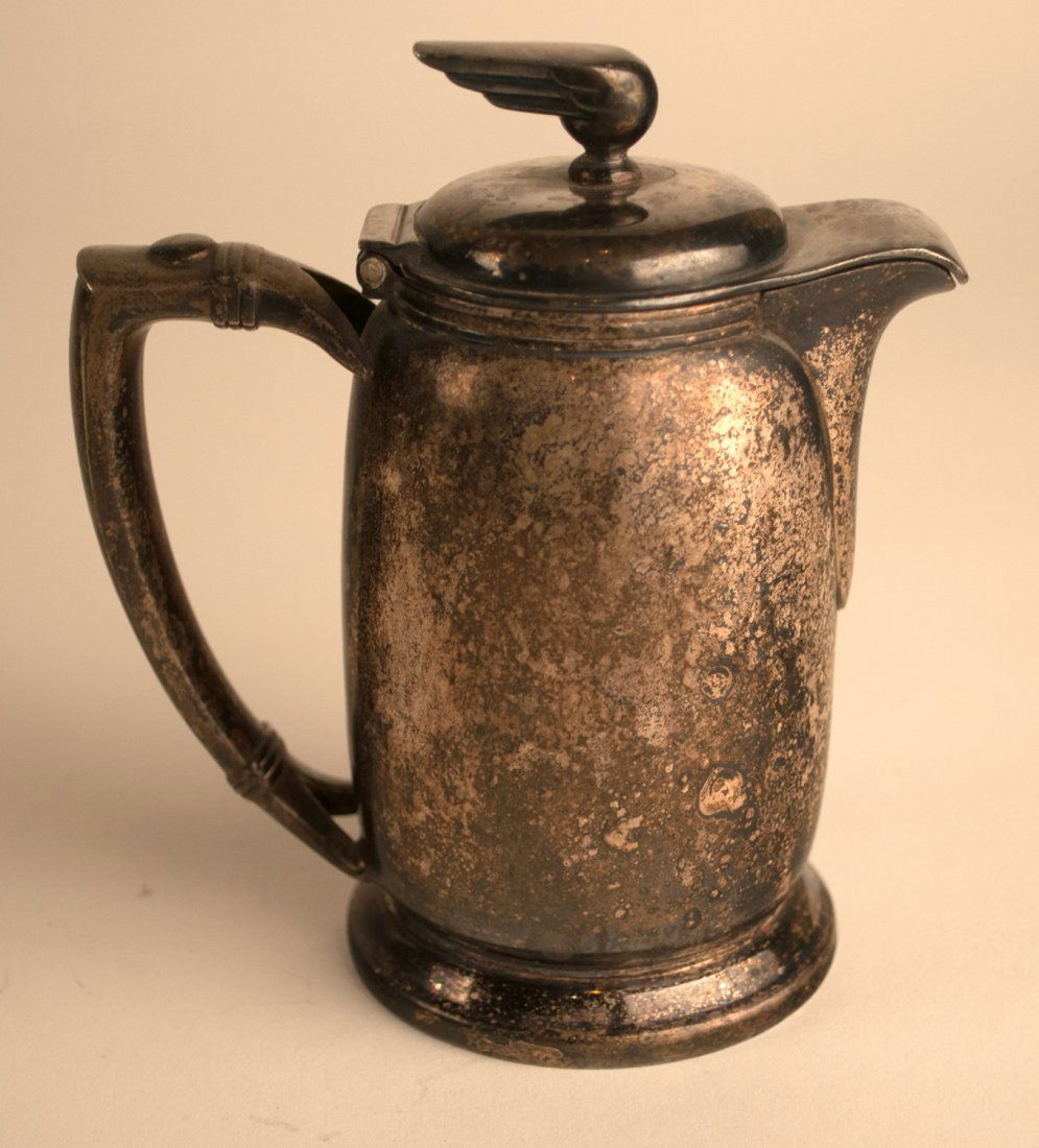 C&NW 10oz Silver Creamer International Silver Co 1947 (1 of 3)