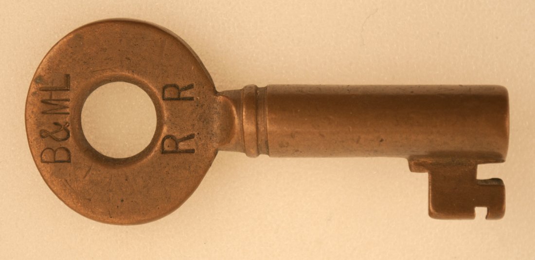 Belfast & Moosehead Lake Railroad Key (1 of 2)